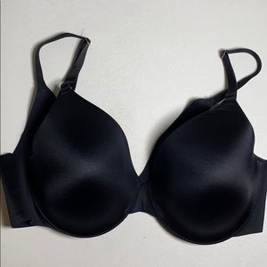 36C Soma Vanishing Back full coverage bra black